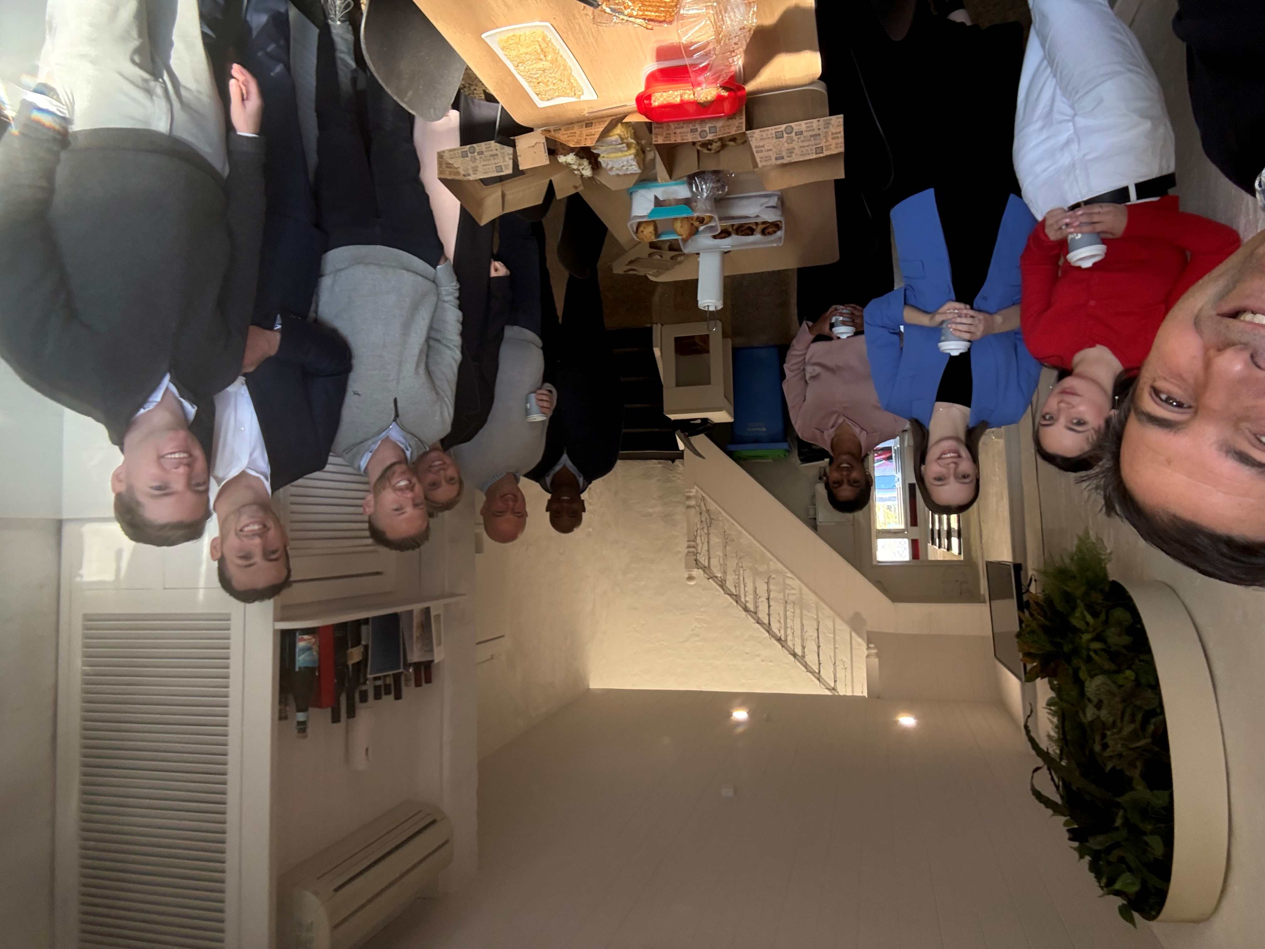 The Vostro team gathered for Shrove Tuesday pancakes
