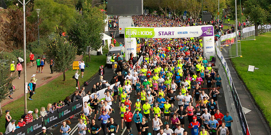 Run for the Kids participants