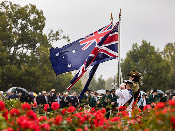 Lest we forget banner
