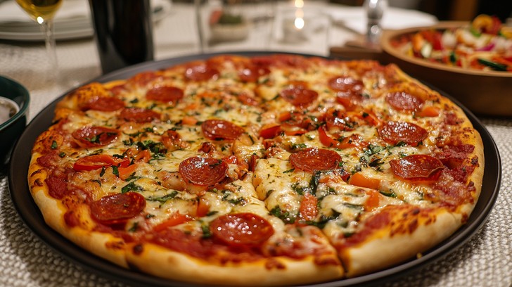 Pepperoni pizza